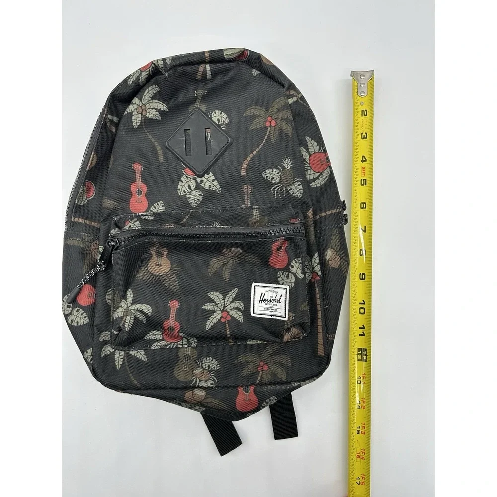 Herschel‎ Supply Co Heritage Kids Mini Backpack Black Island Print Adjustable
